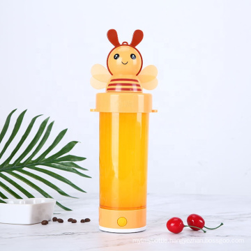 Customize Cute Animal Shapes Innovative Water Bottle Wholesale Electric Shaker Bottle